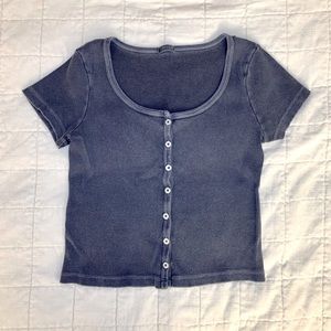 BOGO Free Brandy Melville Blue Zelly Top